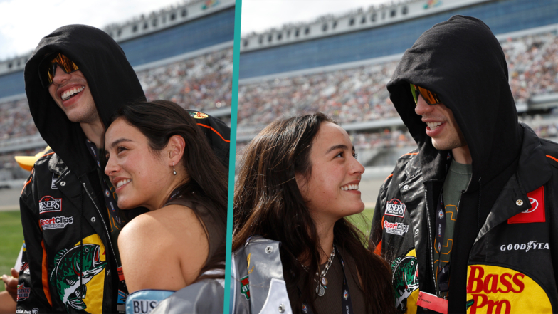 Pete Davidson Cuddles Up With Chase Sui At Daytona 500 Date