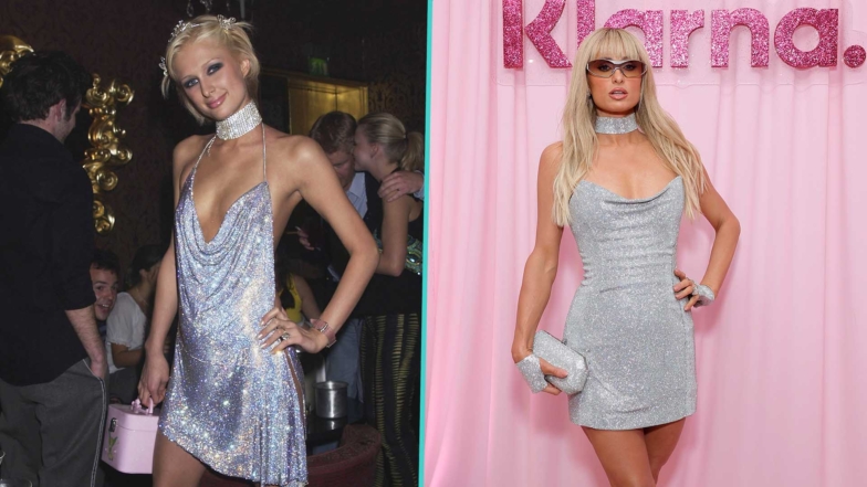 Paris Hilton Reimagines Her Iconic 21st Birthday Dress At 'House Of Y2K' Event