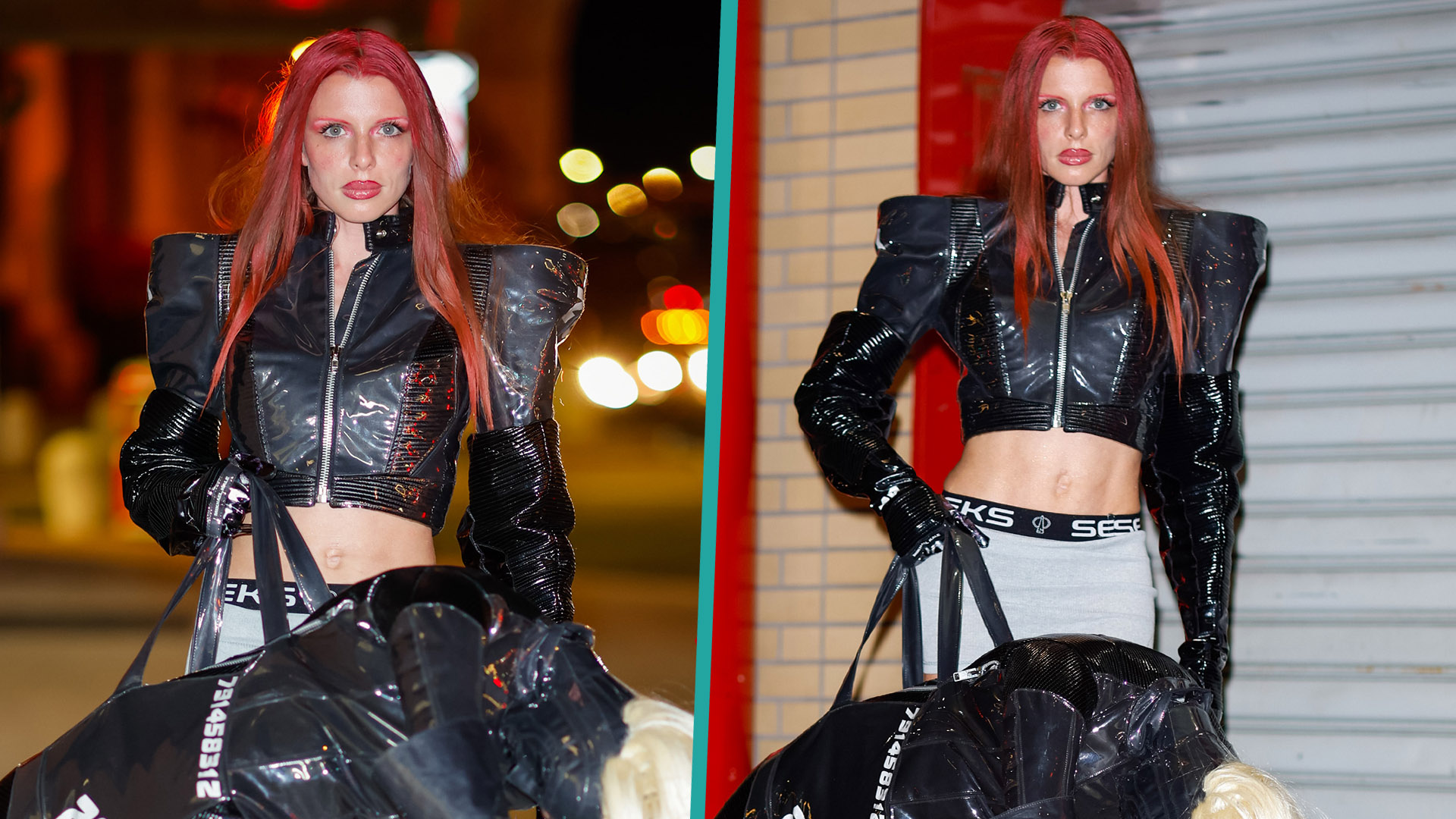 Julia Fox Turns Heads With LifeSize Body Bag Purse Access