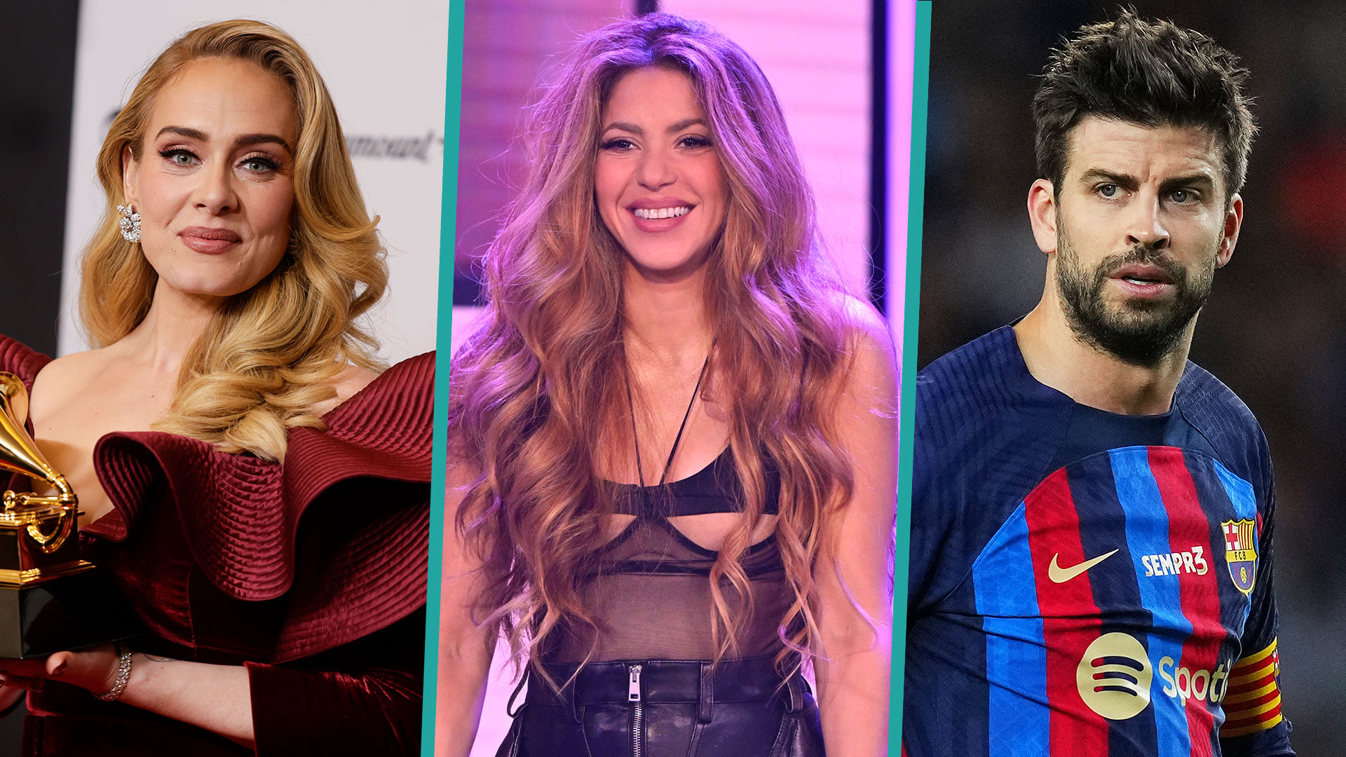 Adele Reacts To Shakira Performing Breakup Song On 'Tonight Show