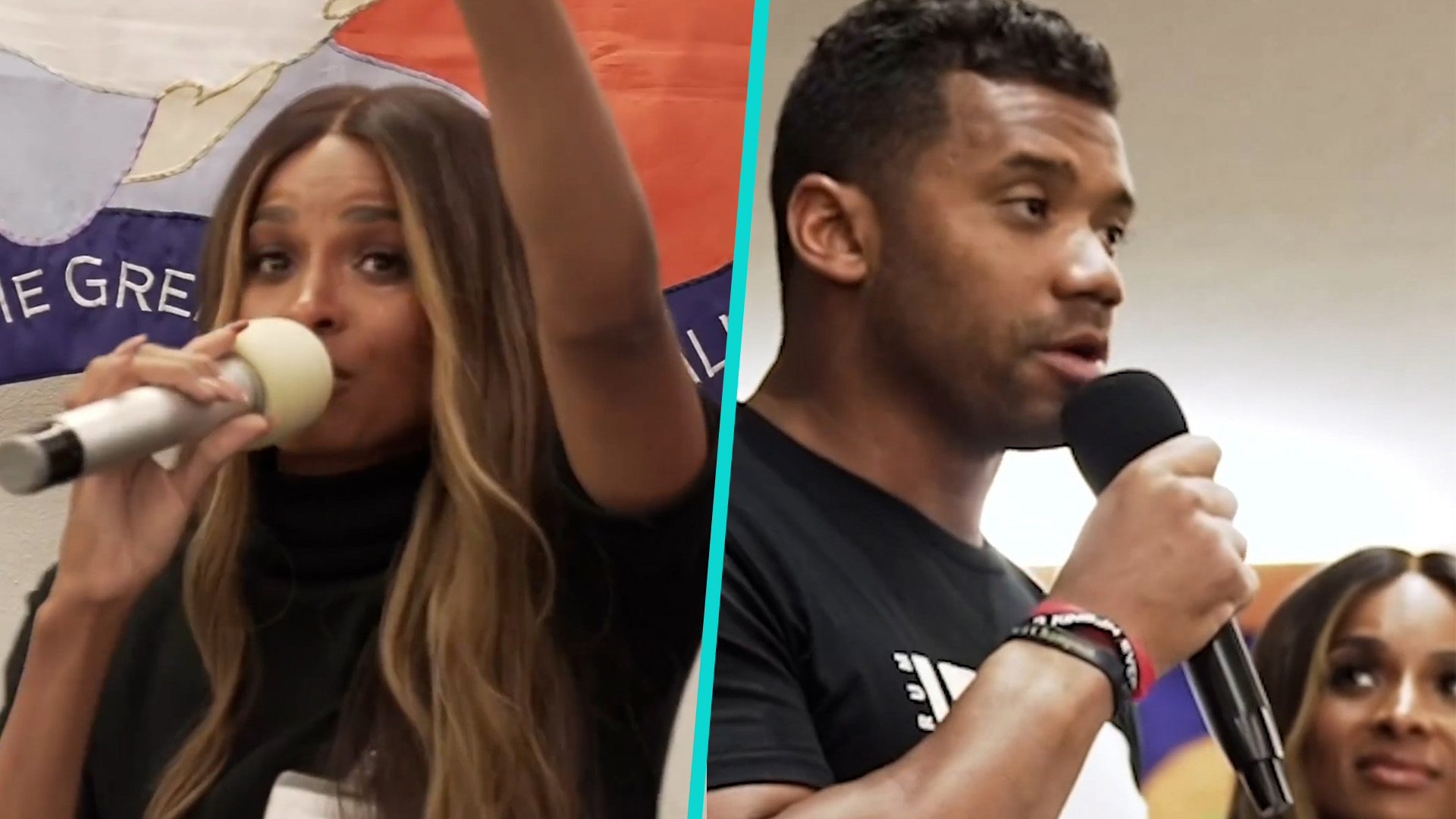 Ciara & Russell Wilson Sing With 300 Inmates At A Maximum Security