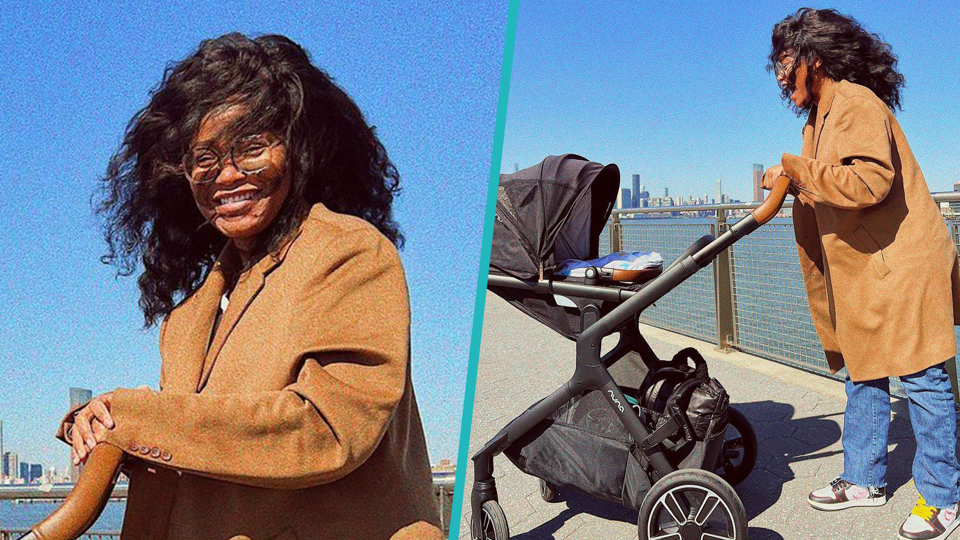 Keke Palmer Takes Baby Leo For A Walk In Adorable 'Mommy-ing' Photos