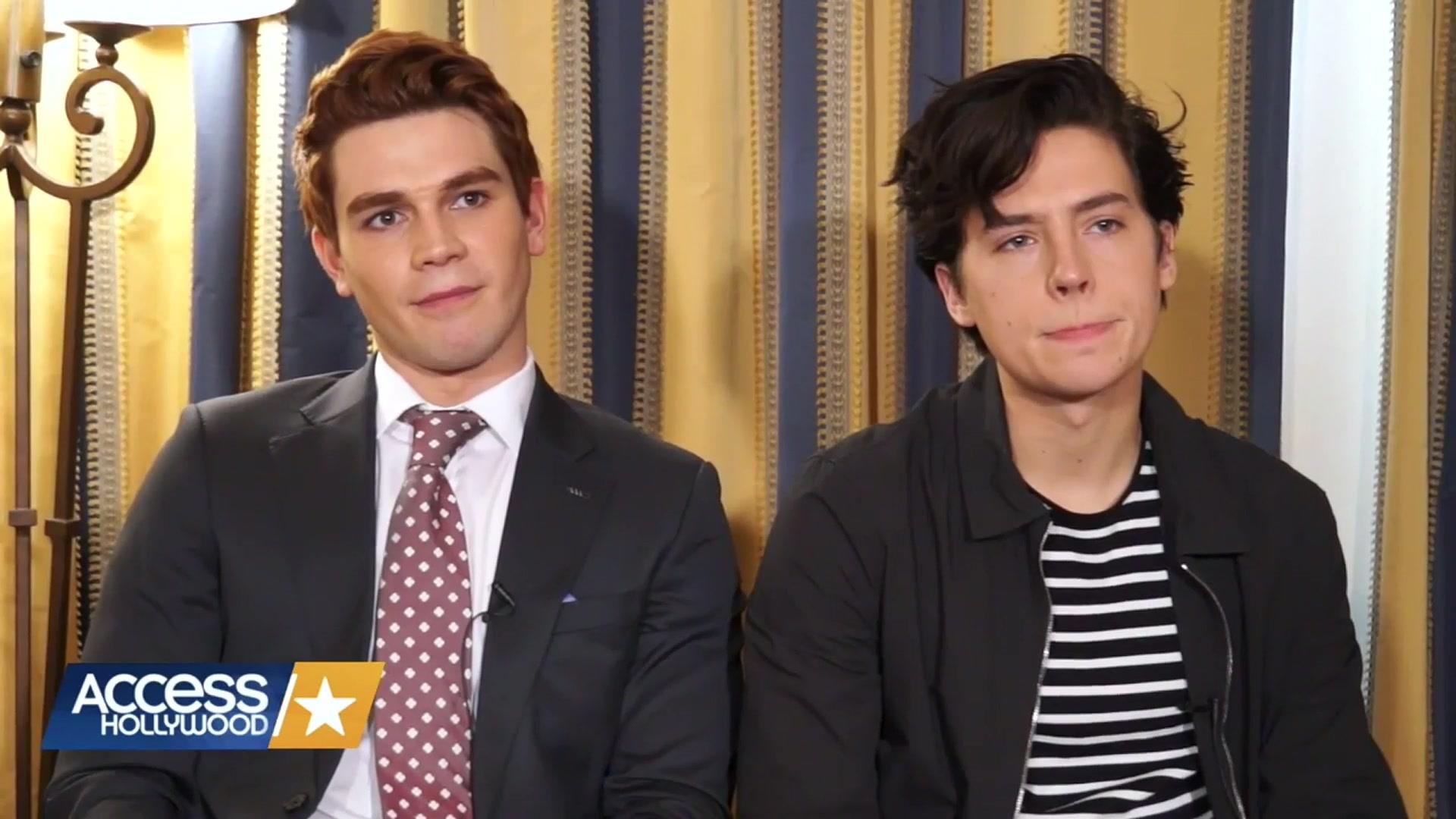 Kj Apa Cole Sprouse Reading Mean Tweets KJ Apa & Cole Sprouse Talk 'Riverdale' Episode 4 (Spoiler Alert!) | Access