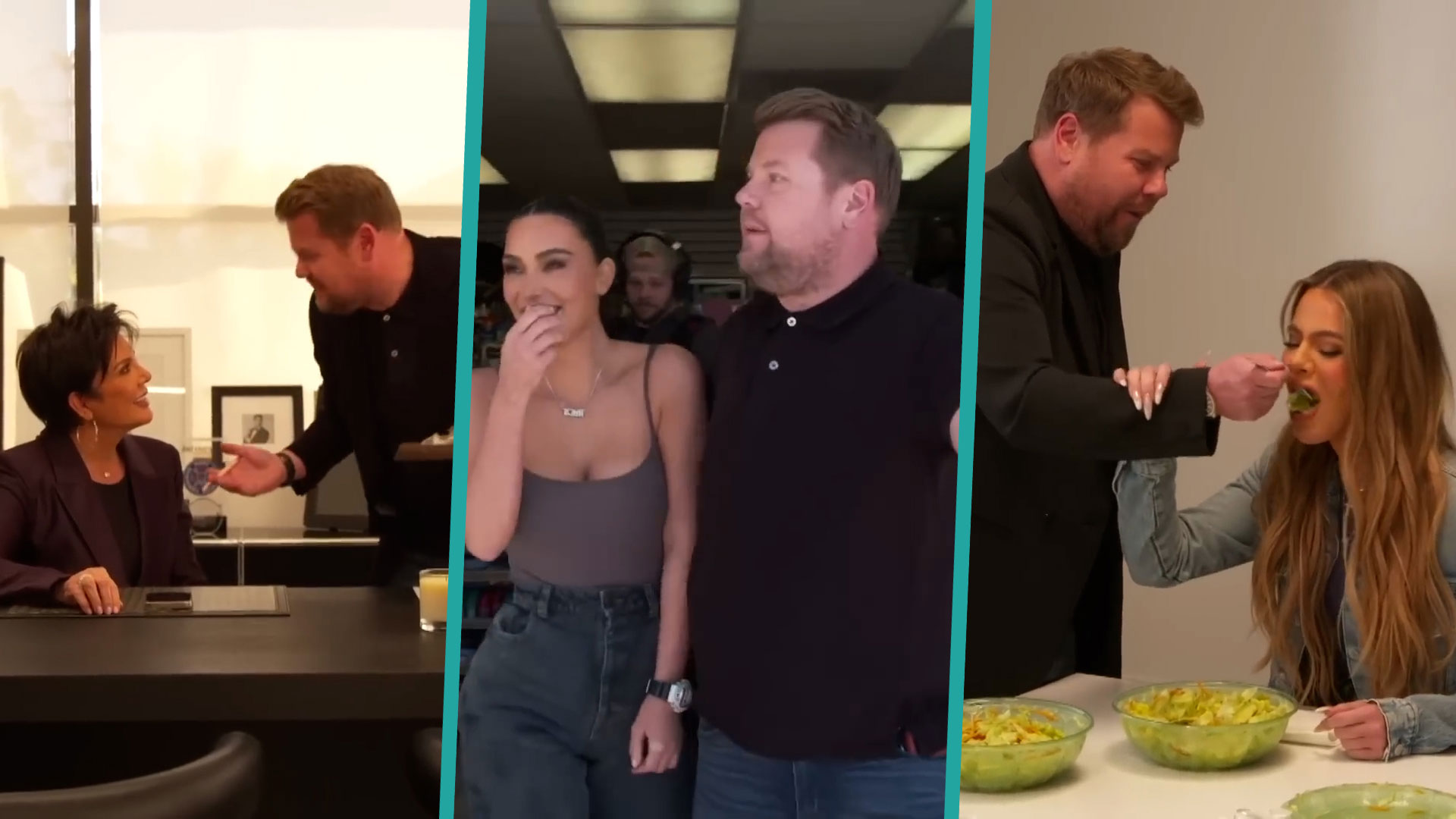 James Corden Hilariously Fails As Kim Kardashian, Khloé Kardashian