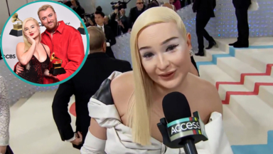 Kim Petras Gives Shoutout To Sam Smith At 2023 Met Gala: 'Thank You For Everything'