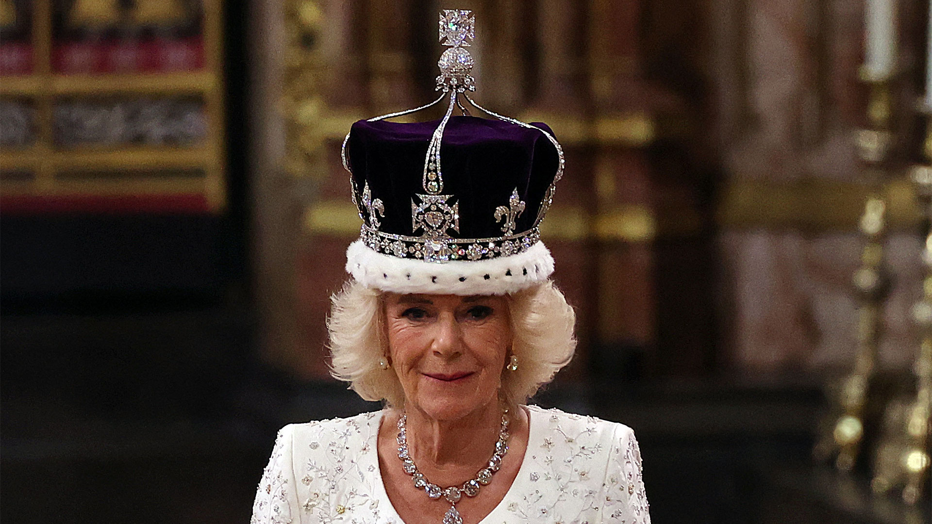 Queen Camilla Officially Crowned At Coronation Access