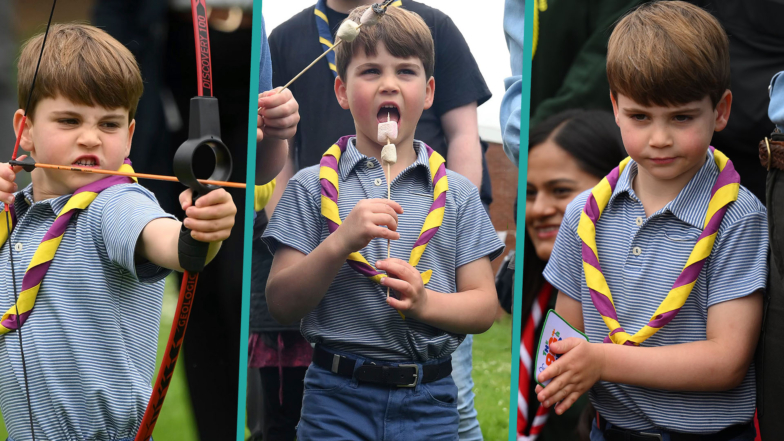 Prince Louis Has Every Emotion At First Official Royal Engagement at Big Help Out