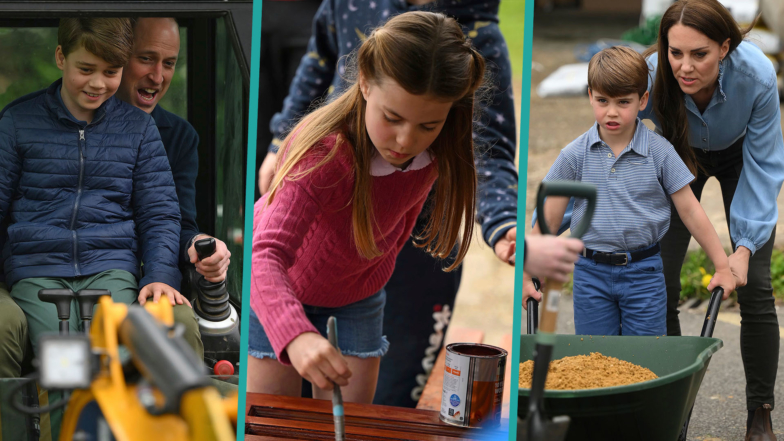 Prince George, Princess Charlotte & Prince Louis Volunteer at Big Help Out After Coronation