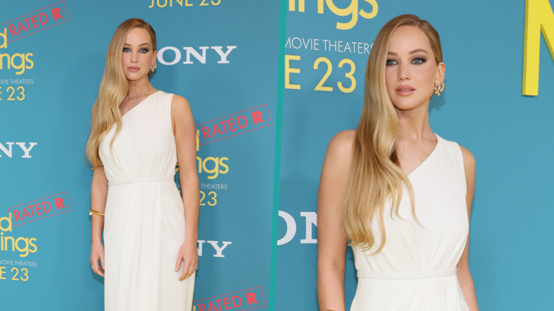 Jennifer Lawrence Brings Her Parents To 'No Hard Feelings' Premiere