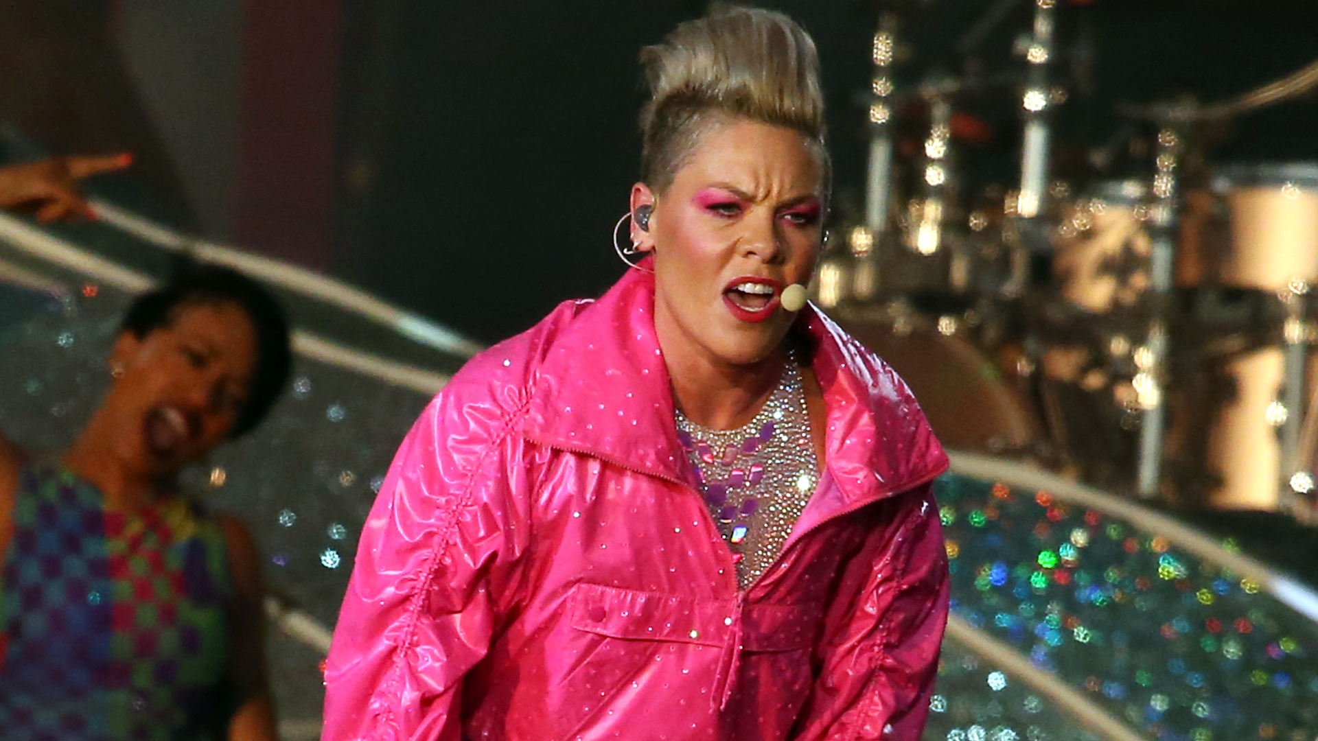 Pink Stunned After Fan Throws Late Mom's Ashes On Stage 'Don't Know