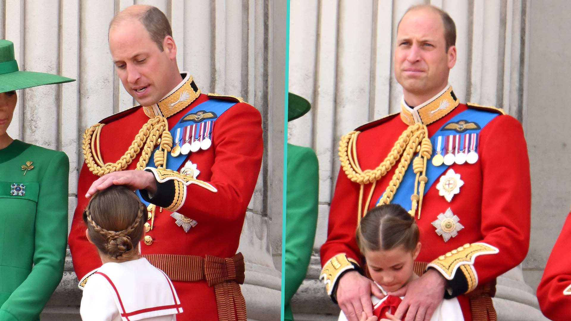 Prince William & Princess Charlotte Share Sweet FatherDaughter Moment(02)