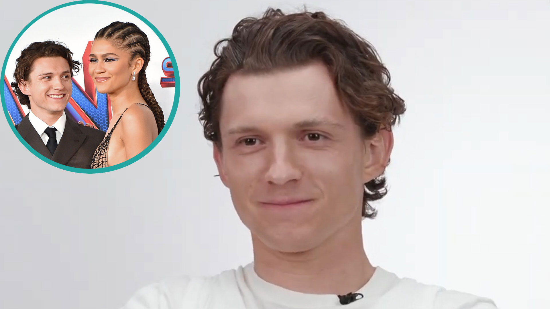 Tom Holland Says He's 'In Love' & Admits Zendaya Was His Childhood