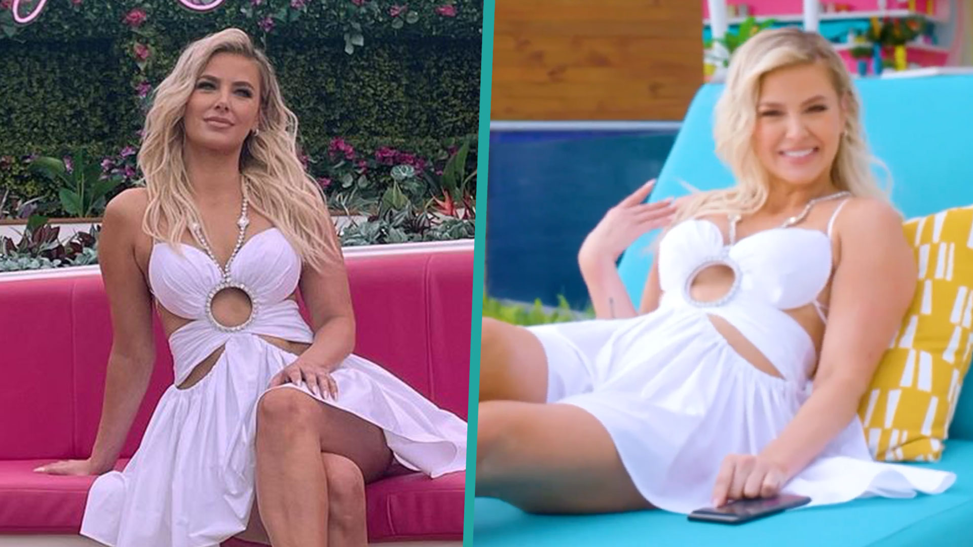 Ariana Madix Sizzles In White-Hot Revenge Dress In 'Love Island USA