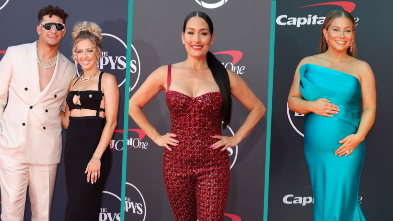 2023 ESPYs: Patrick Mahomes, Nikki Garcia, Shawn Johnson & More Stars Shine On Red Carpet