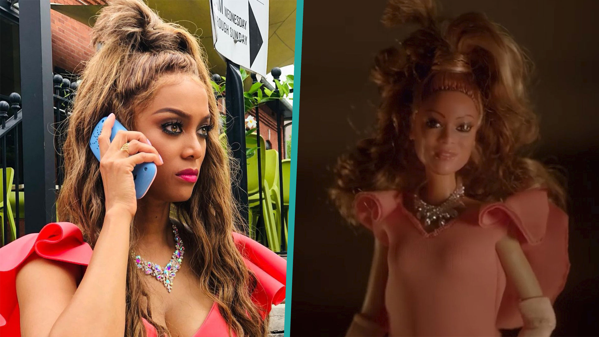 Tyra Banks Dresses Up As Her Iconic 'Life-Size' Character Eve To
