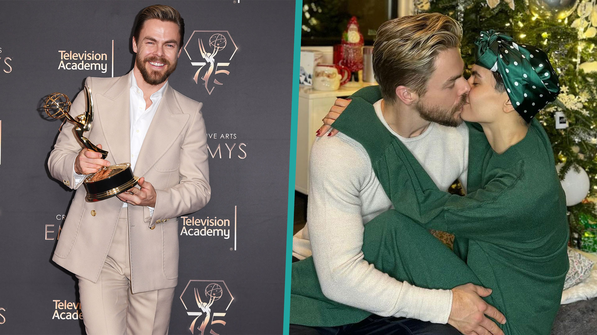 Derek Hough Dedicates Emmy Win To Wife Hayley Erbert Amid Her Recovery