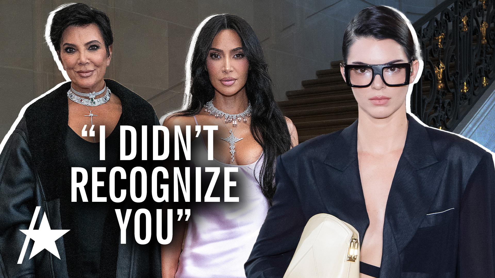 Kim Kardashian & Kris Jenner Don't Recognize Kendall Jenner On Runway