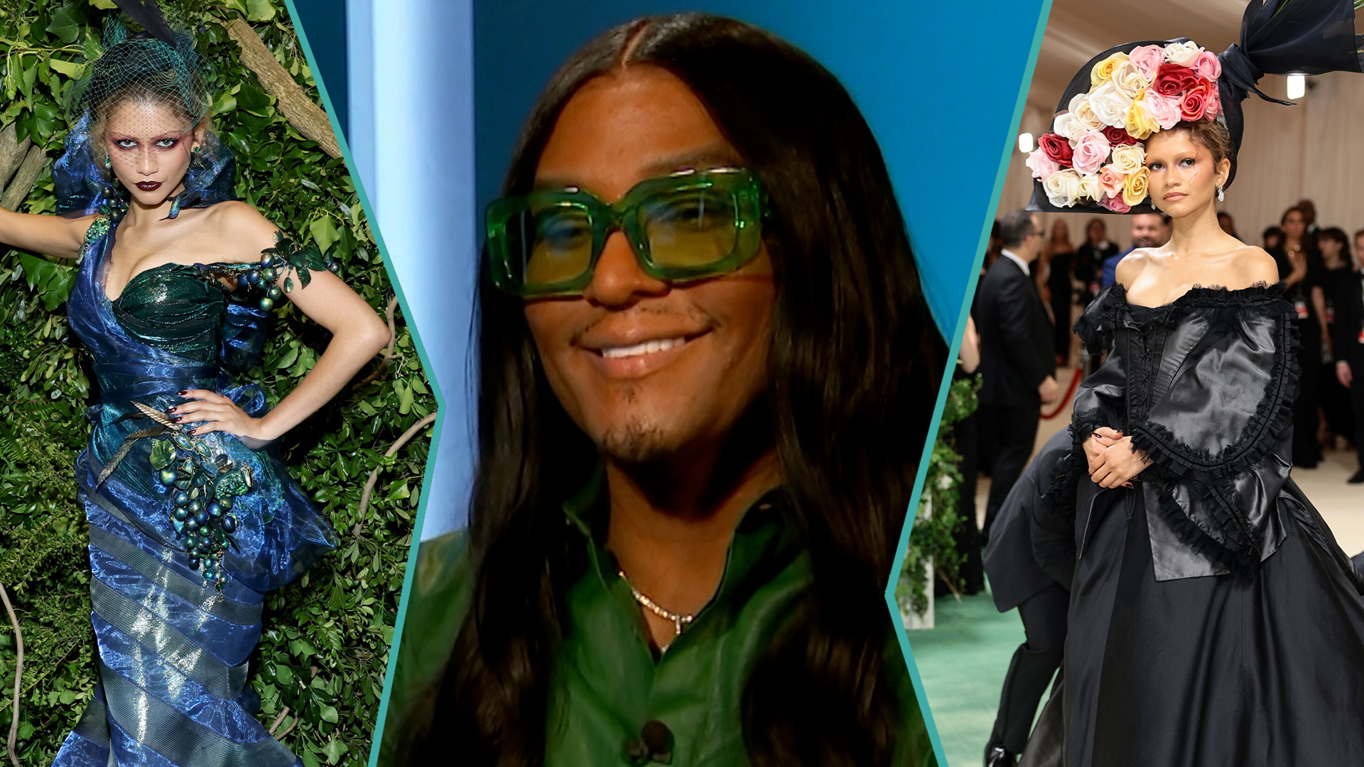 Law Roach Reveals Inspiration Behind Zendaya's 2024 Met Gala Fashion Moments | Access