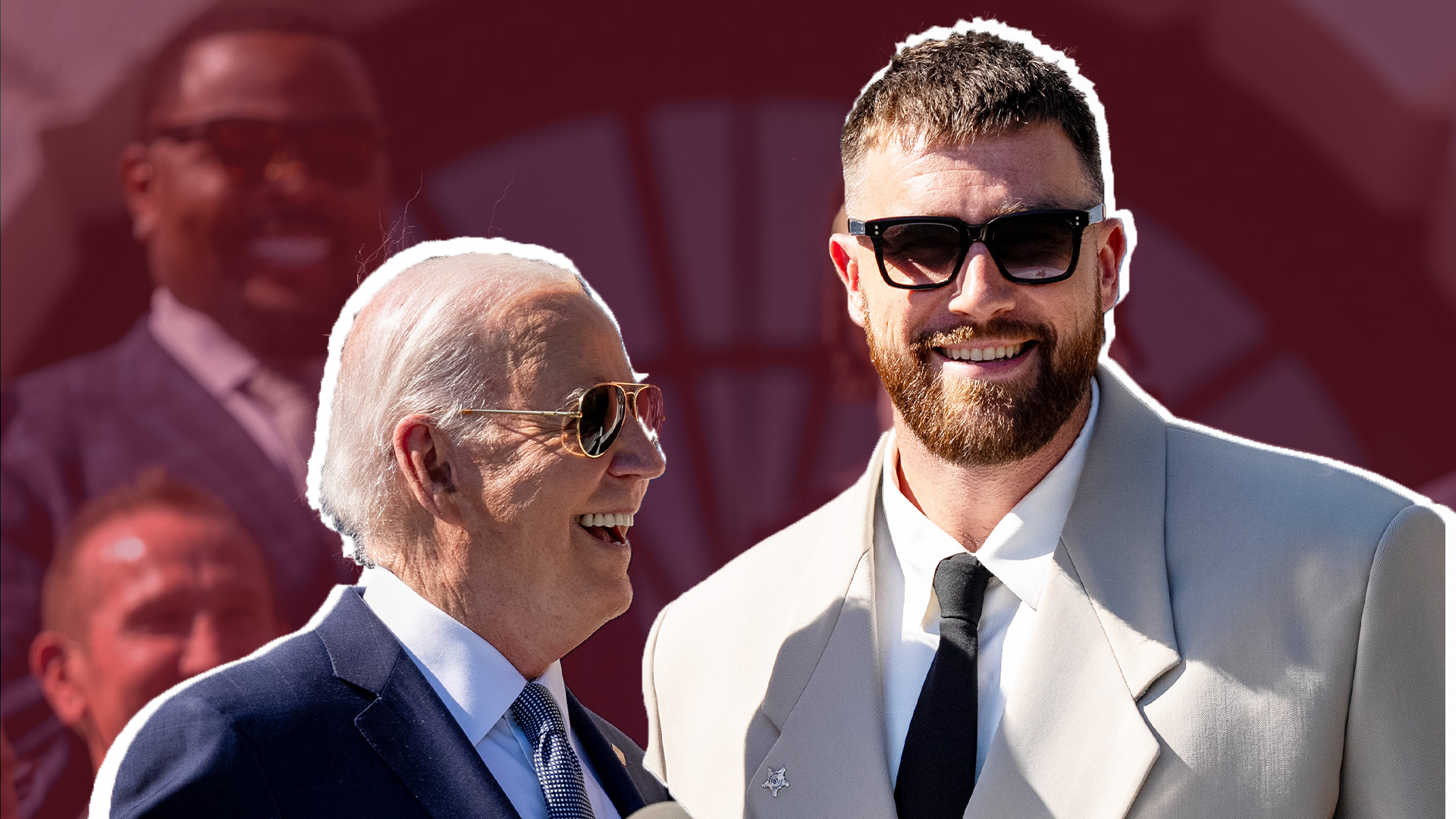 Travis Kelce Jokes During White House Podium Moment They Told Me 'I'd