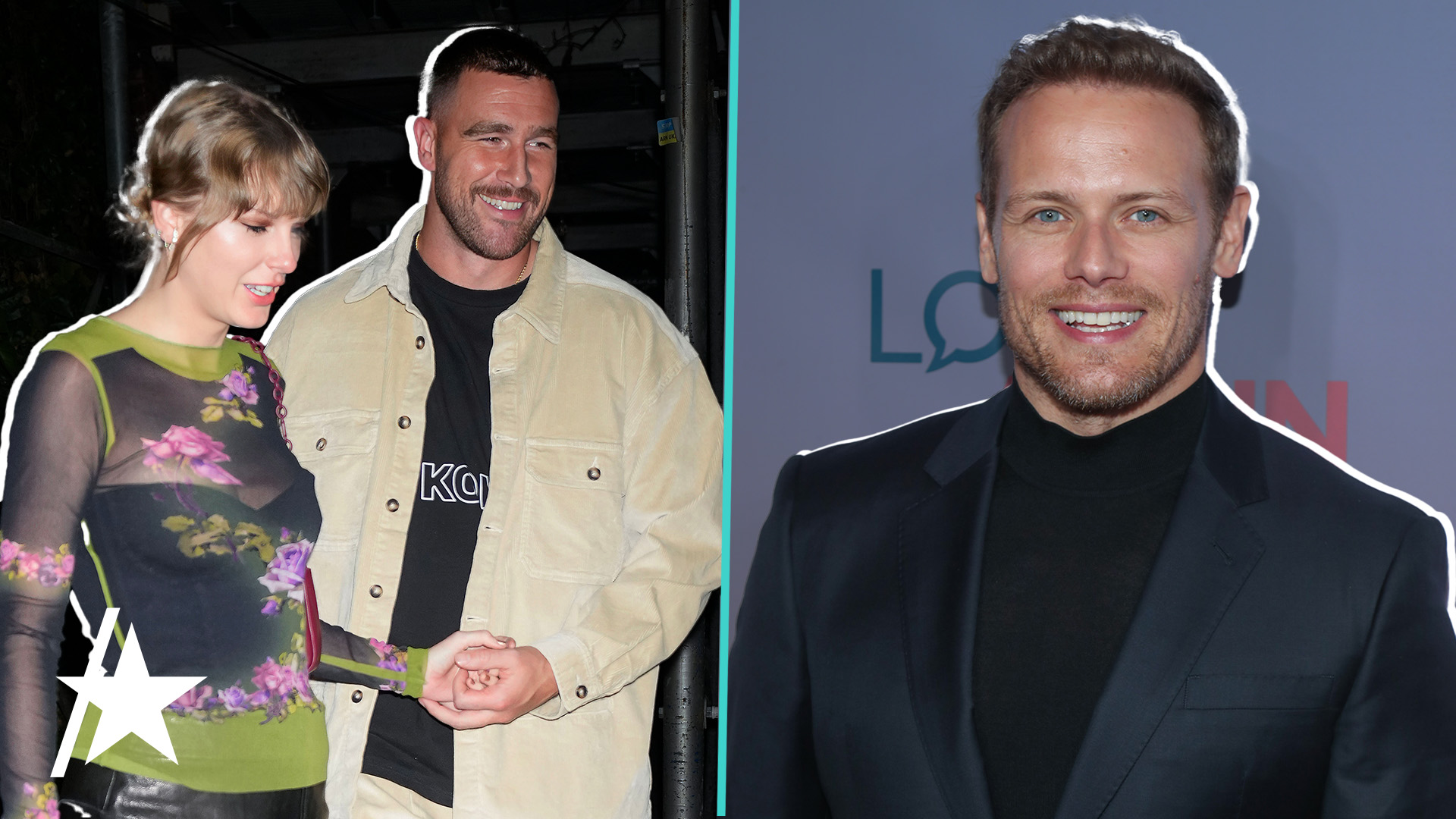 'Outlander's' Sam Heughan Jokes Taylor Swift Will Travis Kelce