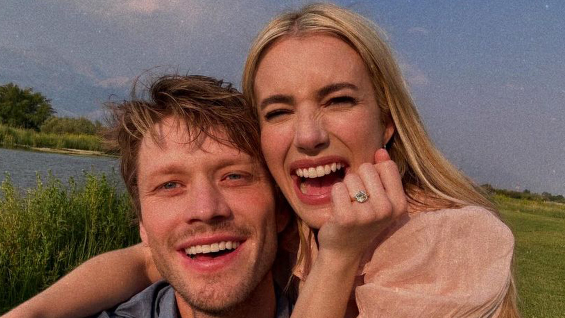 Emma Roberts Announces Engagement To Actor Cody John In Romantic Ring Photo, image size:1920x1080