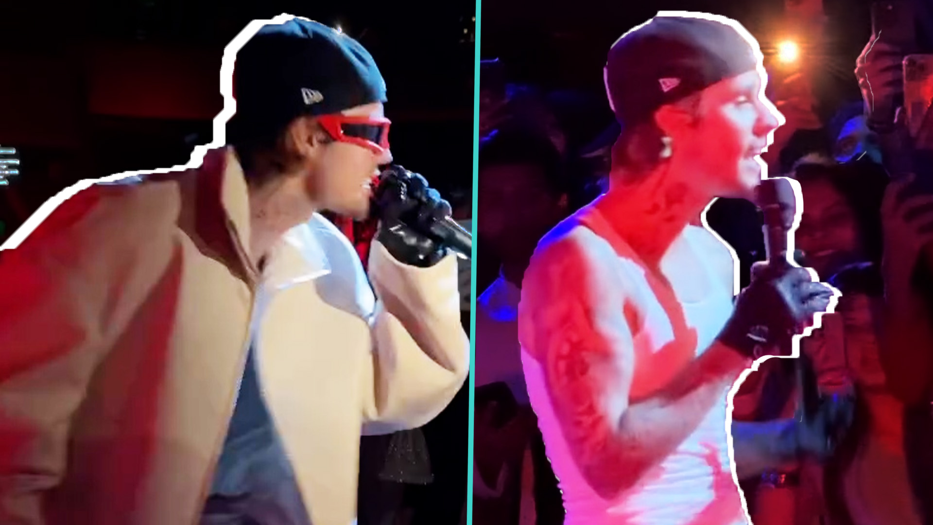 Justin Bieber Sings & Dances With Fans At Billionaire Heir's Pre