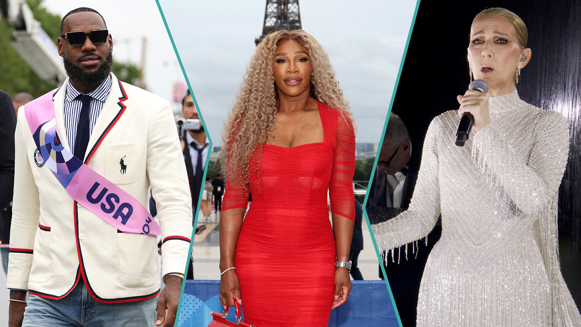 2024 Paris Olympics: LeBron James, Serena Williams, Céline Dion & More