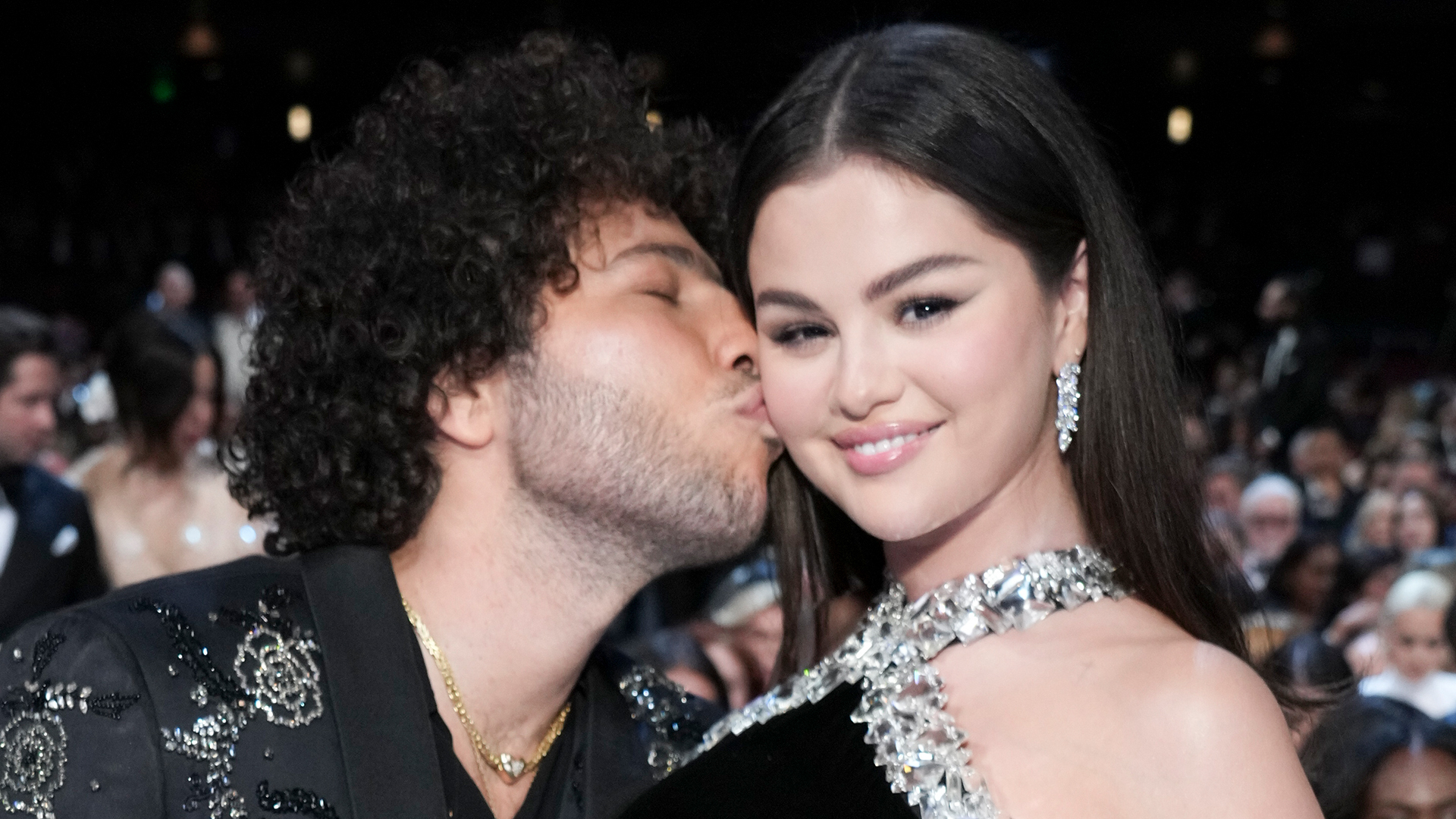Selena Gomez & Benny Blanco Pack On The PDA At 2024 Emmys Access