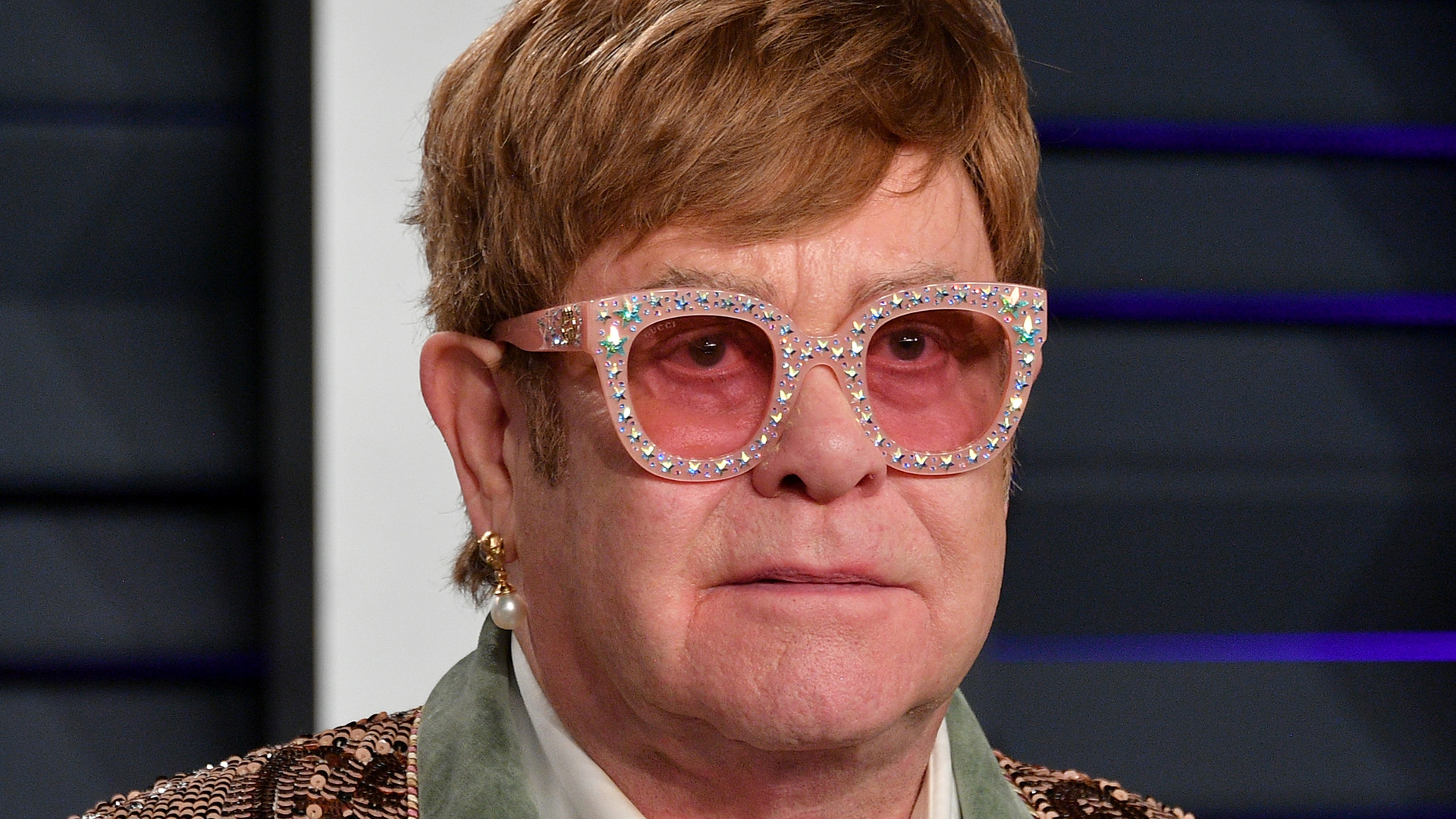 Elton John Has 'Limited Vision' In One Eye After Severe Eye Infection