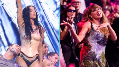 Katy Perry Performs Greatest Hits At 2024 MTV VMAs As Taylor Swift Dances & Sings Along