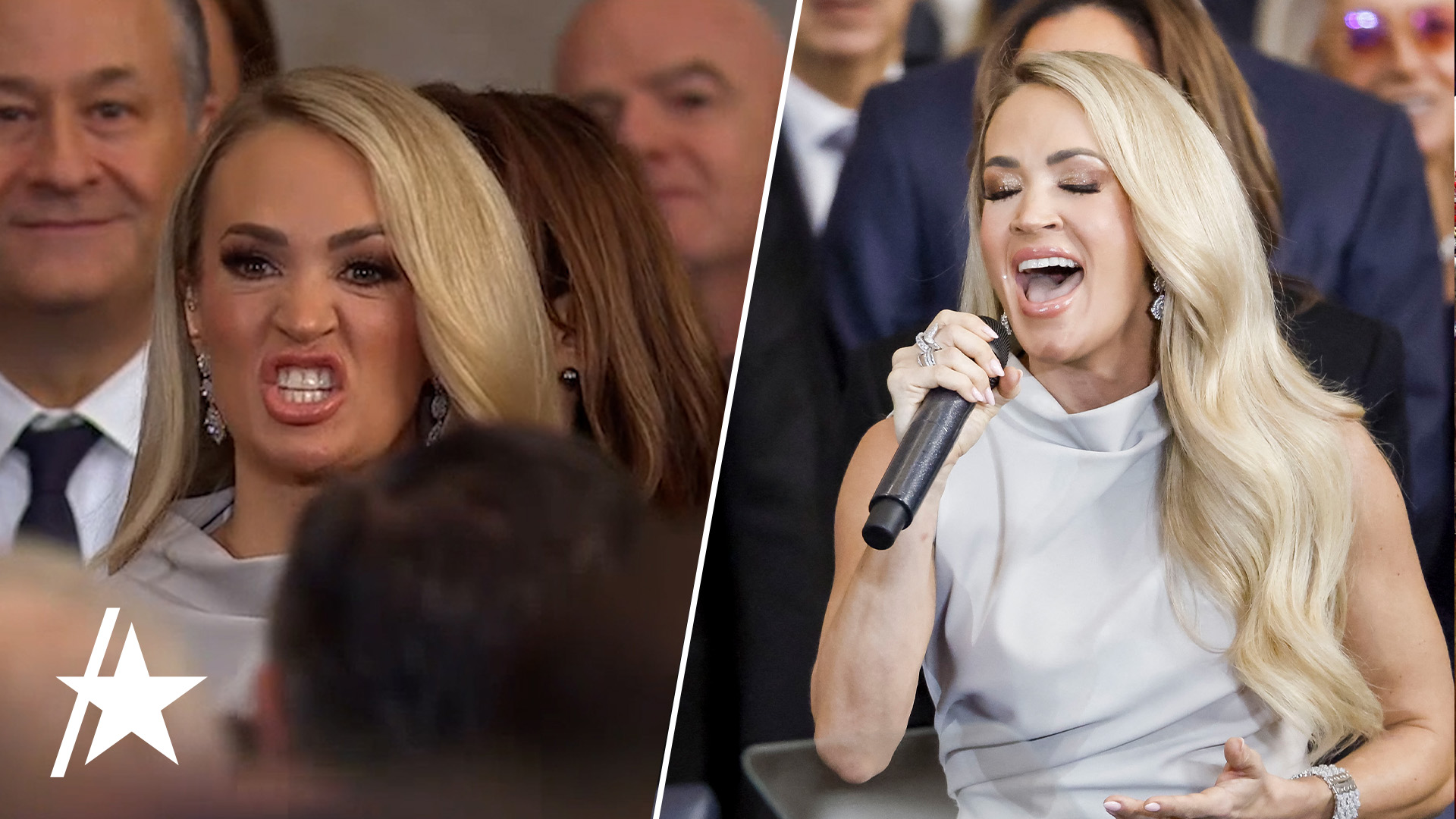 Singing Inaugration Hear Carrie Underwood Sing A Cappella At Donald Trump's Inauguration ...