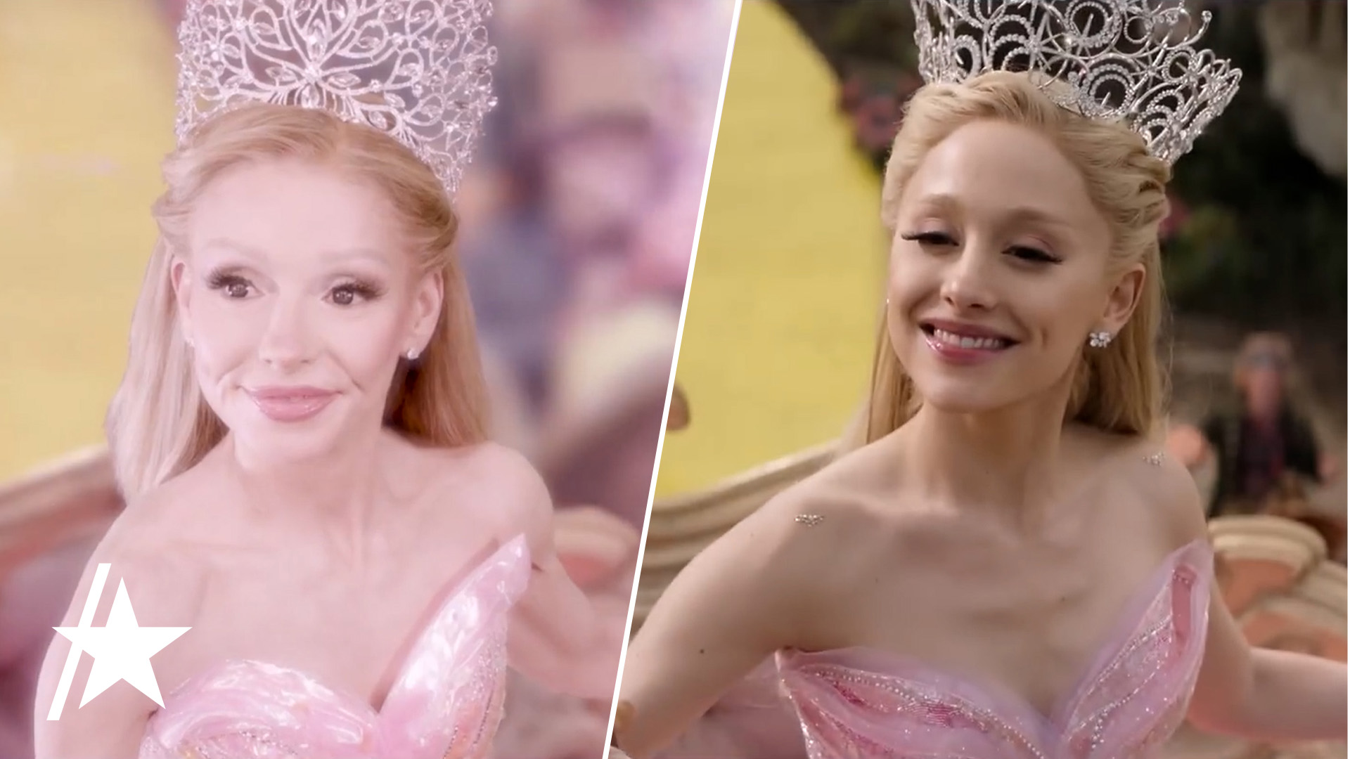 Kelly Ripa Unrecognizable As Ariana Grande's Glinda In JawDropping