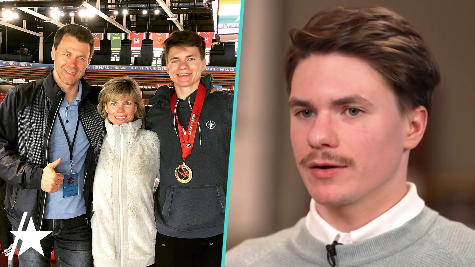 Gorgeous Winter Olympics 2026: The Memory - And Resilience - Of Maxim Naumov's Late Parents Push Him Forward Moment Illustration Gorgeous Winter Olympics 2026: The Memory - And Resilience - Of Maxim Naumov's Late Parents Push Him Forward Moment Illustration