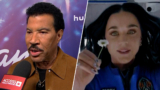 Lionel Richie REACTS To Katy Perry Going To Space