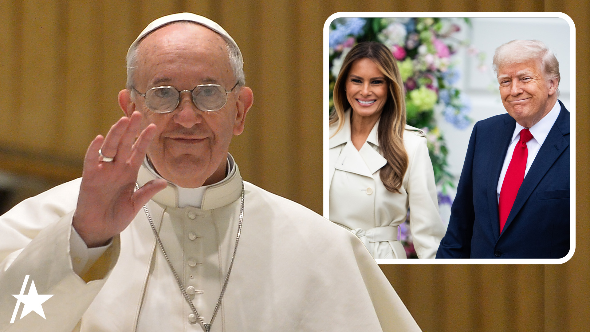 President Donald Trump & Melania Trump Plan To Attend Pope Francis's