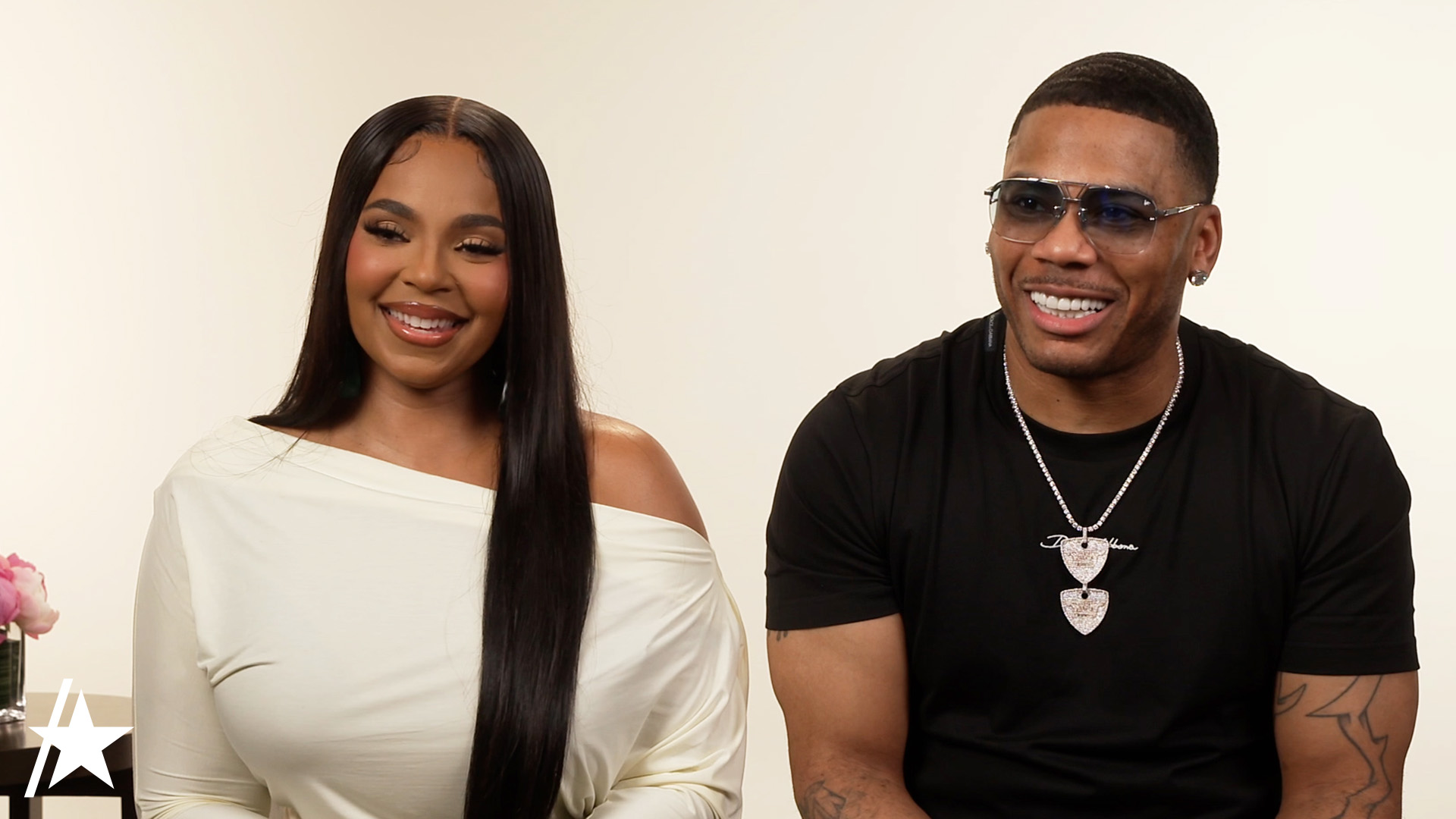 Nelly & Ashanti Say Son KK Is 'Infatuated' With Music & Talk New