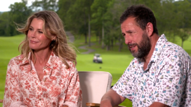 Adam Sandler & Julie Bowen Laugh Off Rumors Sydney Sweeney Was Replacing Her In 'Happy Gilmore 2'