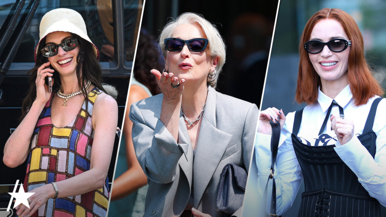 Meryl Streep & Emily Blunt Bring Back Iconic 'Devil Wears Prada' Hairstyles While Filming Sequel