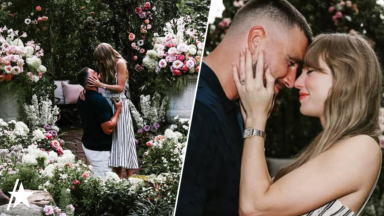 Taylor Swift & Travis Kelce Are Engaged – See The Ring