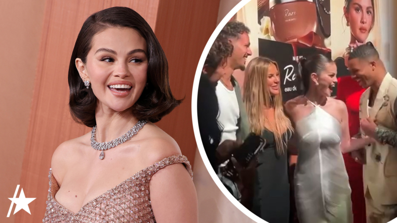 Selena Gomez Jumps For Joy Meeting 'Love Island USA' Season 7 Cast