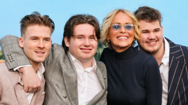Sharon Stone Marvels Over 3 Sons Joining Her For Rare Family Red Carpet Appearance