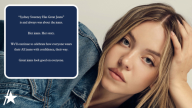 American Eagle Breaks Silence On Sydney Sweeney Jeans Ad Controversy