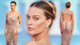 Margot Robbie Stuns In Nearly Nude Look At 'A Big Bold Beautiful Journey' Premiere