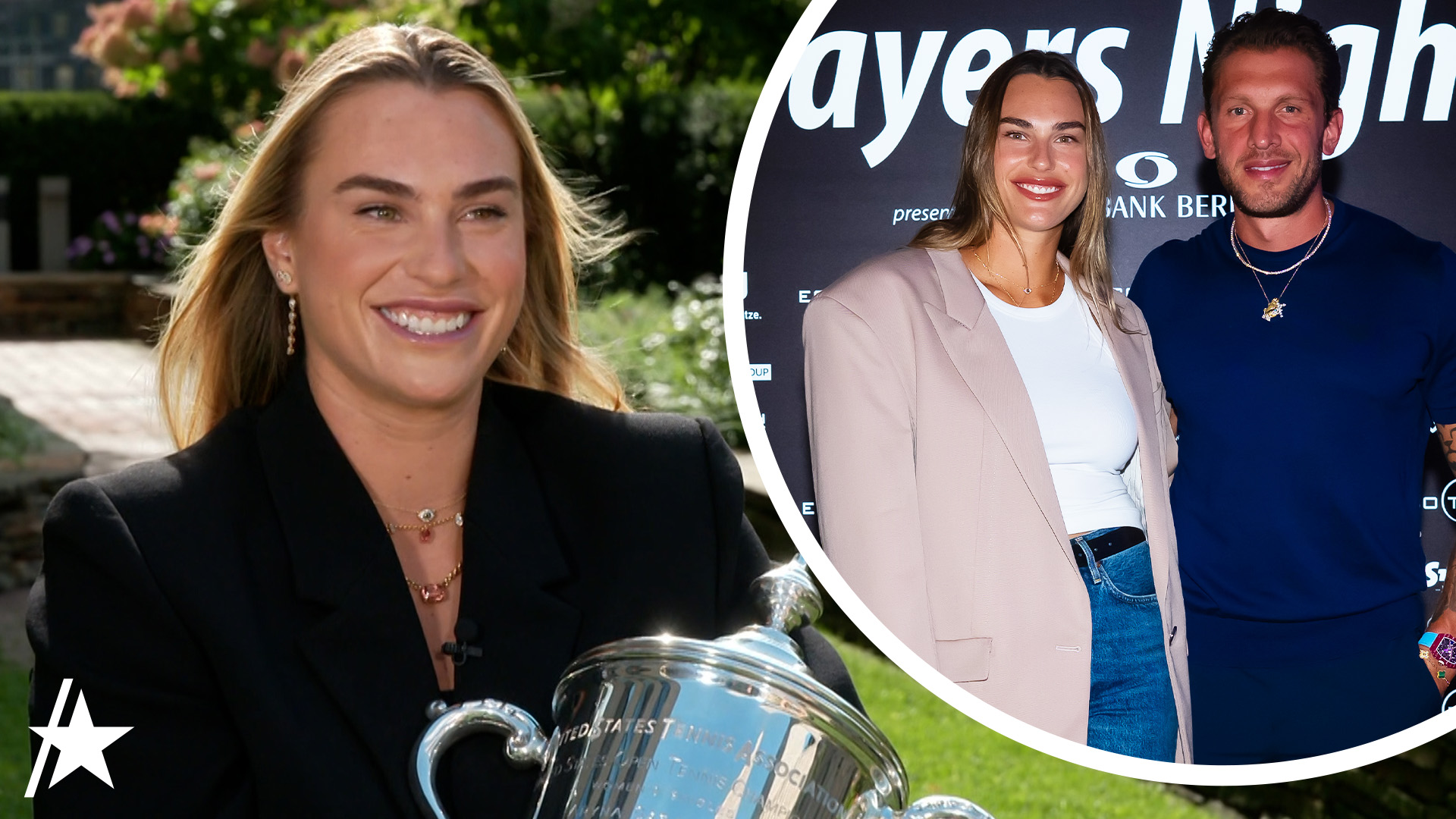 U.S. Open Champion Aryna Sabalenka Beams Over Boyfriend's Support