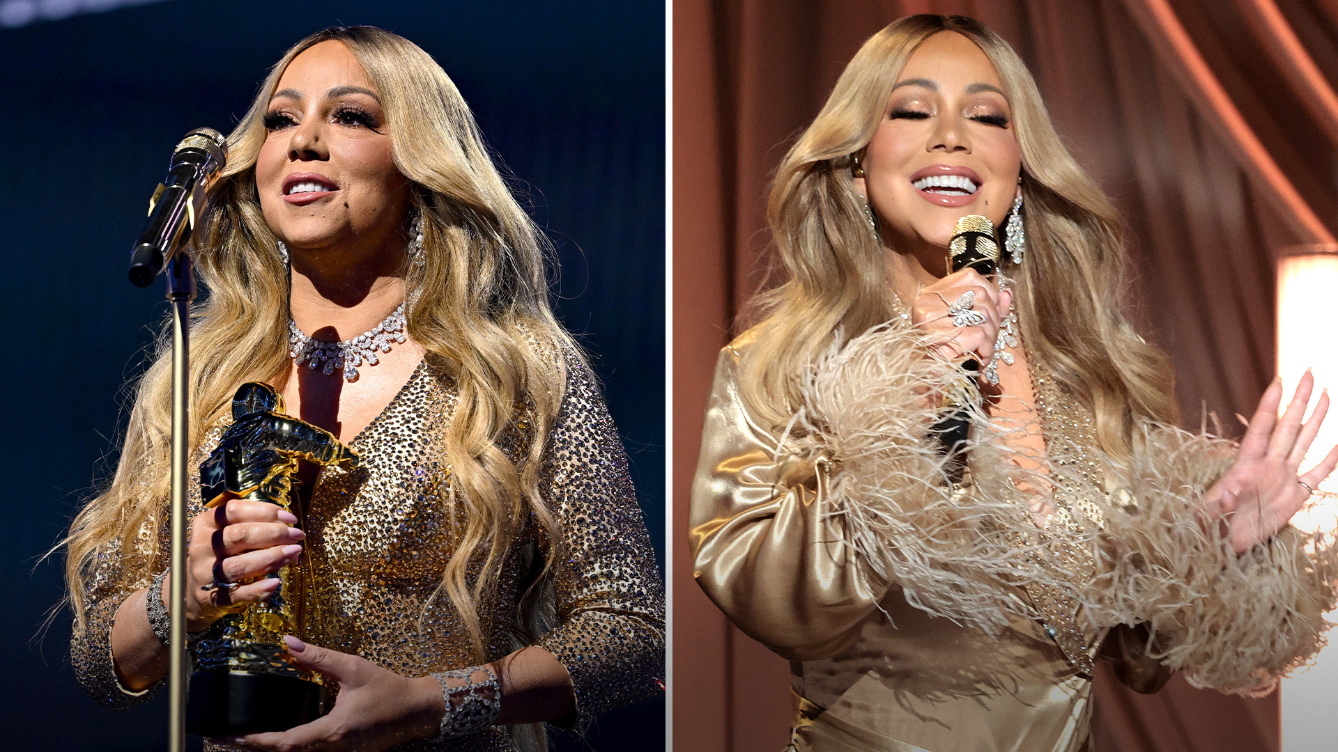 Mariah Carey Performs Classic Hits and Calls Out VMA's While Accepting ...
