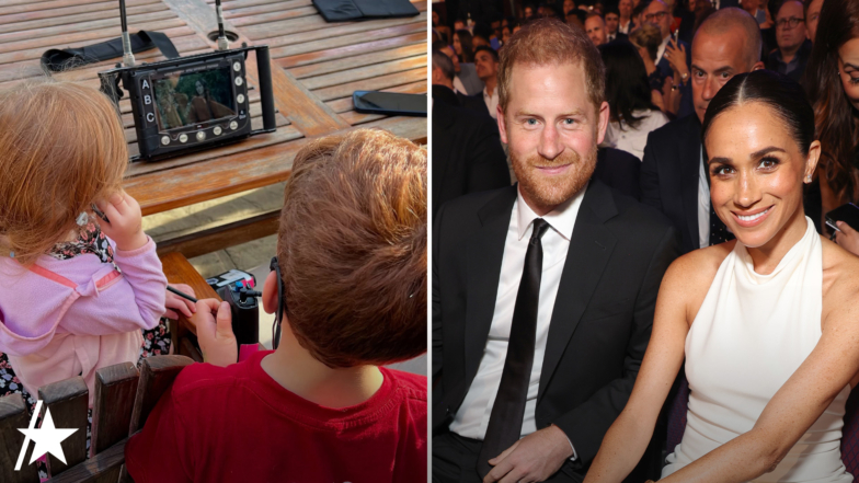 Meghan Markle Shares Rare Photos Of Archie & Lilibet On Set Of 'With Love, Meghan'