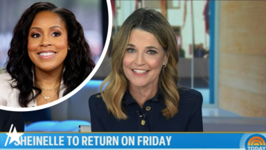 Sheinelle Jones Returning To Co-Host 'Today' 4 Months After Husband's Death