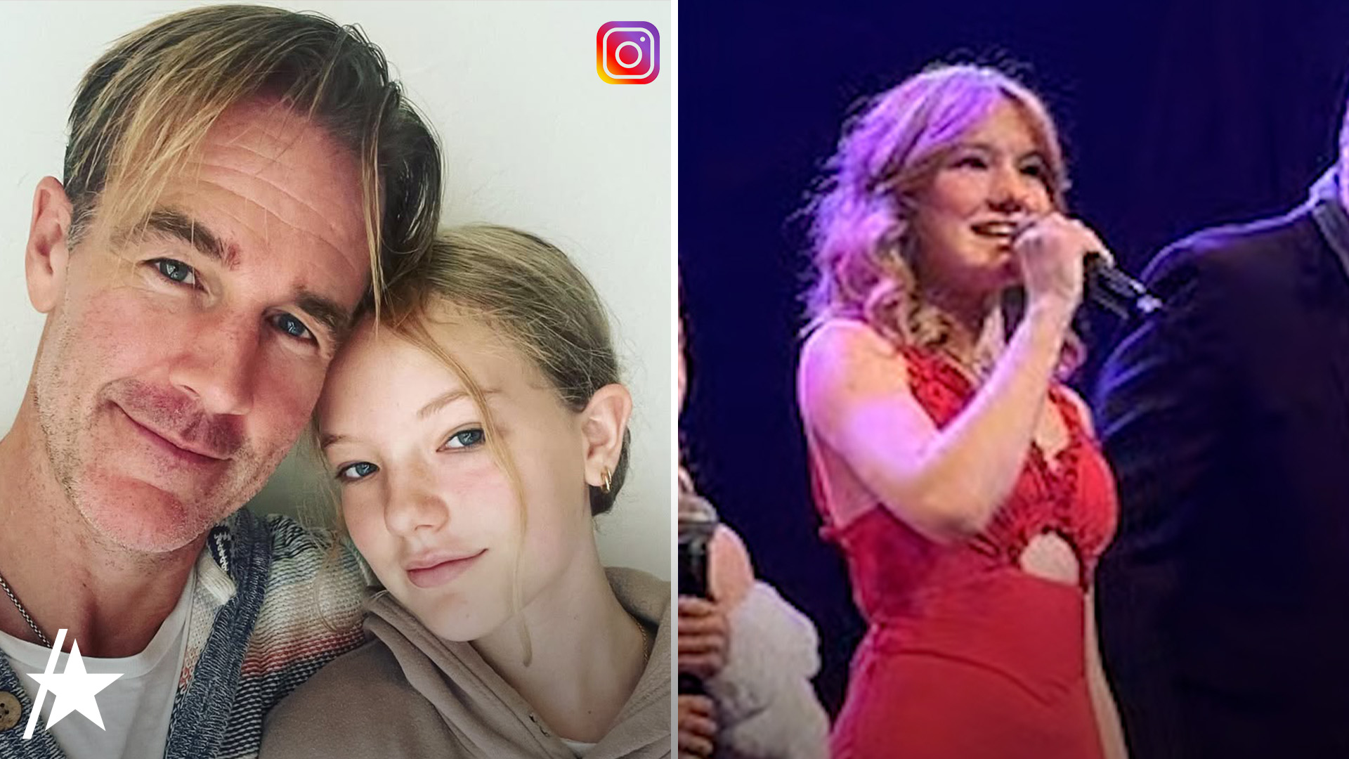 James Van Der Beek Praises Daughter's 'Dawson's Creek' Reunion