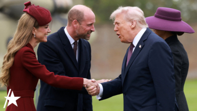 Prince William & Kate Middleton Welcome Donald Trump & Melania Trump For Historic UK State Visit