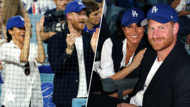 Meghan Markle and Prince Harry Among Star-Studded Crowd At World Series Game 4